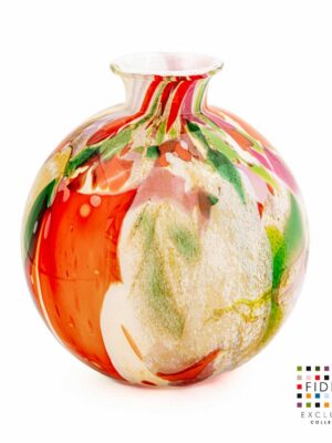 BOLVASE WITH NECK D23 MIXED COLOURS