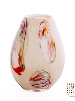 TEST VASE ORGANIC H30 MIXED COLOURS